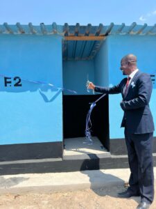 Toilets block for Materera Secondary School